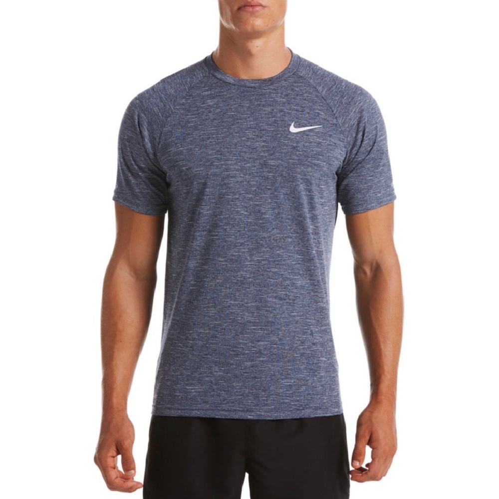 Nike Dri-Fit T-Shirt Mens Marled Blue Large NWT